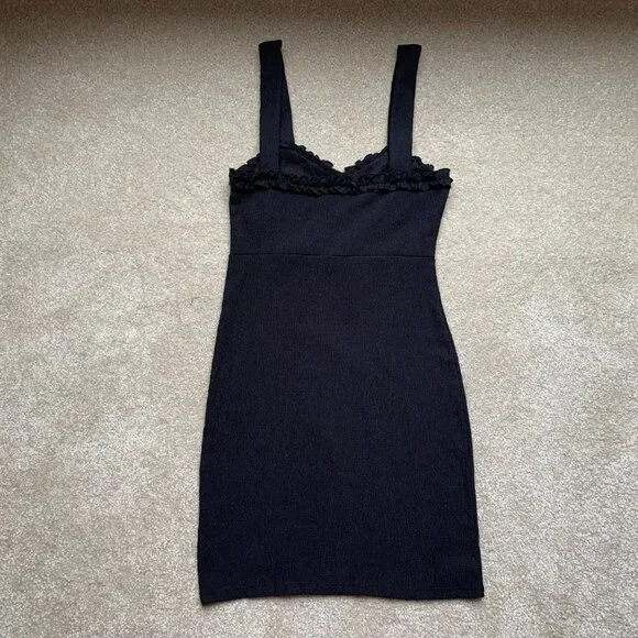 Lightweight Little Black Dress Womens X-Small - Picture 5 of 11